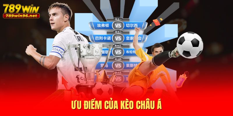 Ưu điểm của kèo Châu Á Ưu điểm của kèo Châu Á